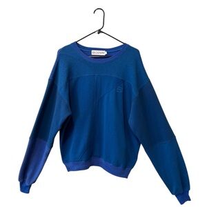 EB Denim blue patchwork sweatshirt size 1